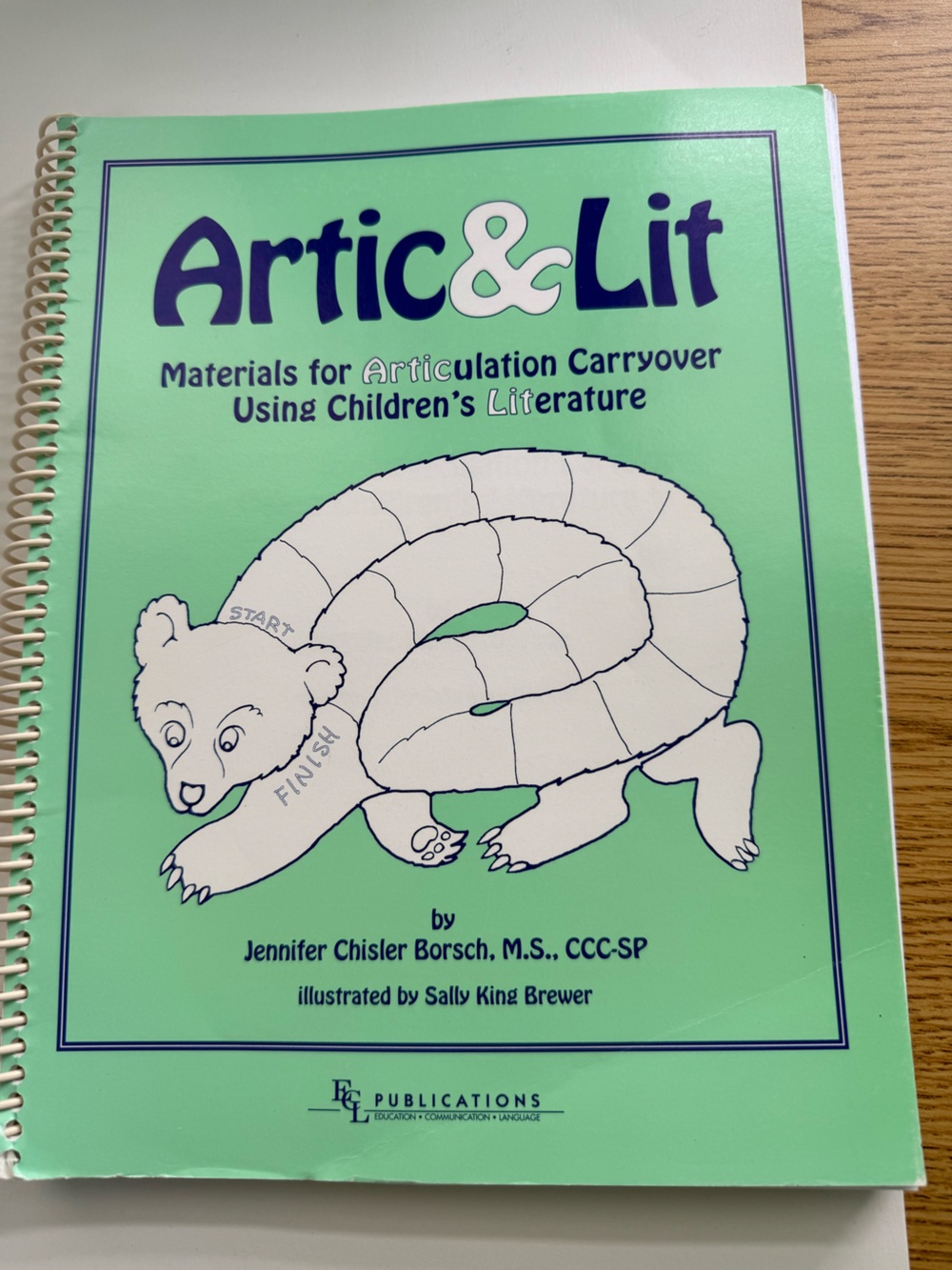 ARTIC & LIT : Materials for Articulation Carryover Using Children's Literature